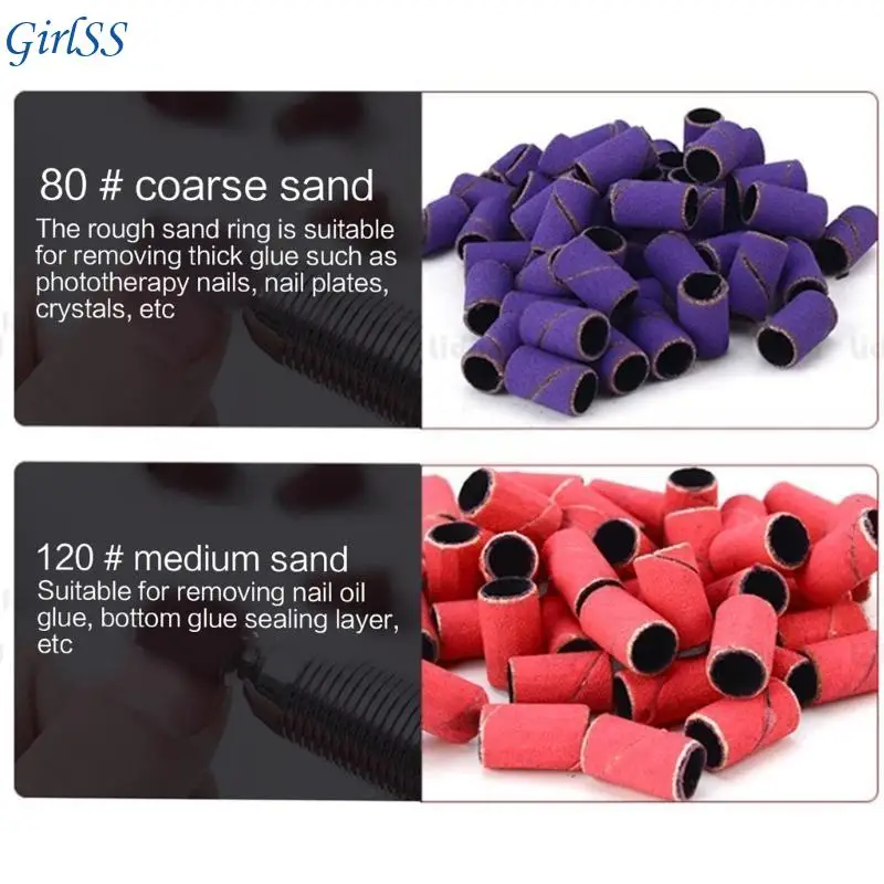 Professional Sanding Bands Manicure 80/120/180/240 Grit File Sand Piece Set T4MB
Professional Sanding Bands Manicure 80/120/180/240 Grit File Sand Piece Set T4MB