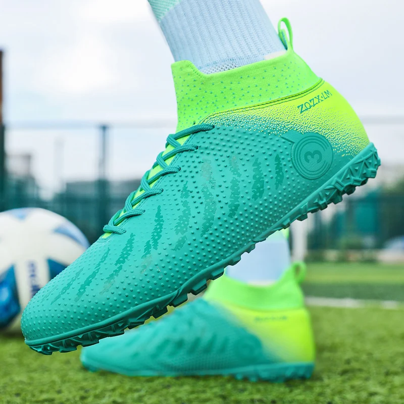 2024 Men's Soccer Shoes Large Size Ultralight Football Boots Boys Sneakers Non-Slip AG/TF Soccer Cleats Ankle Boots Unisex
2024 Men's Soccer Shoes Large Size Ultralight Football Boots Boys Sneakers Non-Slip AG/TF Soccer Cleats Ankle Boots Unisex