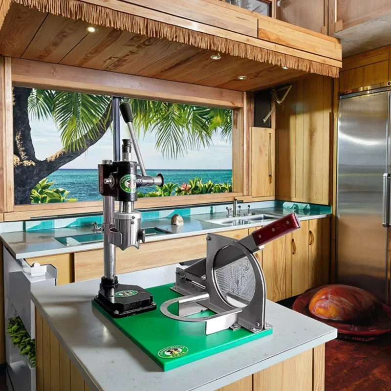 LXT Household Manual Stainless Steel Green Coconut Peeling Cutting Capping Machine
LXT Household Manual Stainless Steel Green Coconut Peeling Cutting Capping Machine