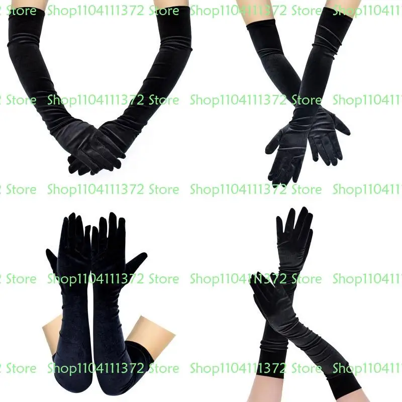 P9FE Winter Gloves for Women Gold Long Banquet Gloves Elastic Driving Gloves
P9FE Winter Gloves for Women Gold Long Banquet Gloves Elastic Driving Gloves