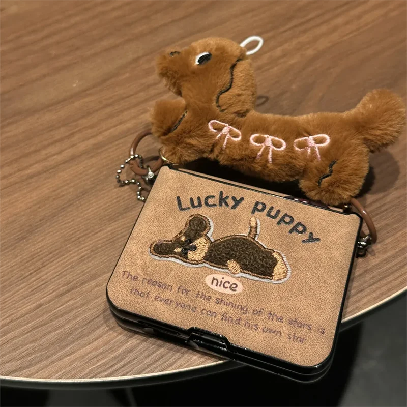 For Samsung flip z 7 case flip phone Lucky Puppy Case for Samsung z flip 6 5 Xiaomi Mix Flip Case Cute Brown Leather Cover
For Samsung flip z 7 case flip phone Lucky Puppy Case for Samsung z flip 6 5 Xiaomi Mix Flip Case Cute Brown Leather Cover