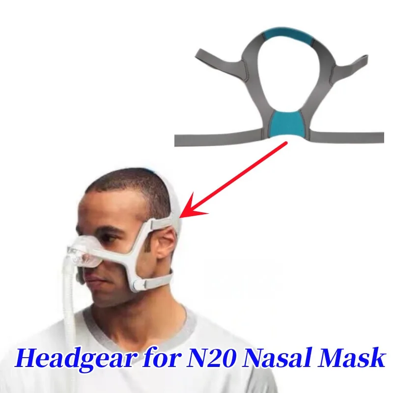 5 Pcs AirFit N20 Mask Headears for ResMed CPAP AirFit N20 Nose Mask Strap Headband Respirator Accessory
5 Pcs AirFit N20 Mask Headears for ResMed CPAP AirFit N20 Nose Mask Strap Headband Respirator Accessory