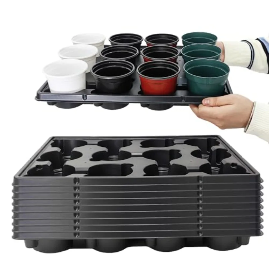 Round Nursery Pots Thickened Durable Seedling Pots Shuttle Carrying Holding Nursery Pots 1.85" ×.", 10
Round Nursery Pots Thickened Durable Seedling Pots Shuttle Carrying Holding Nursery Pots 1.85" ×.", 10
