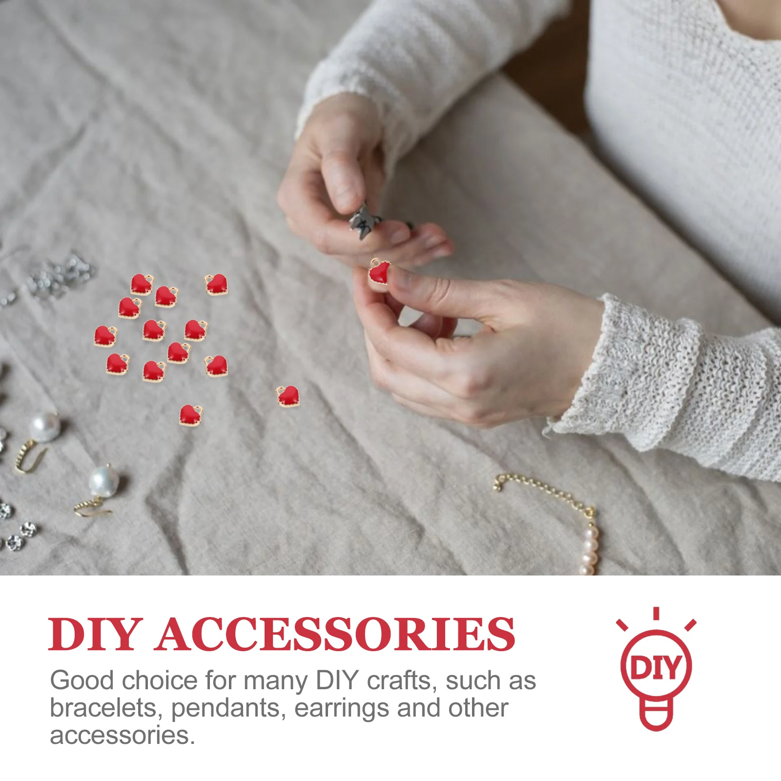 50Pcs Heart Shaped Pendants Alloy Smooth Surface Oil Dripping Treatment DIY Jewelry Making Craft Supplies Charm for Earrings and
50Pcs Heart Shaped Pendants Alloy Smooth Surface Oil Dripping Treatment DIY Jewelry Making Craft Supplies Charm for Earrings and