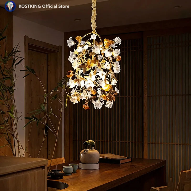 French Style Luxury Copper Chandelier American Country Dining Room Light Villa Creative Cotton Flower Bedroom Entrance Lamp
French Style Luxury Copper Chandelier American Country Dining Room Light Villa Creative Cotton Flower Bedroom Entrance Lamp