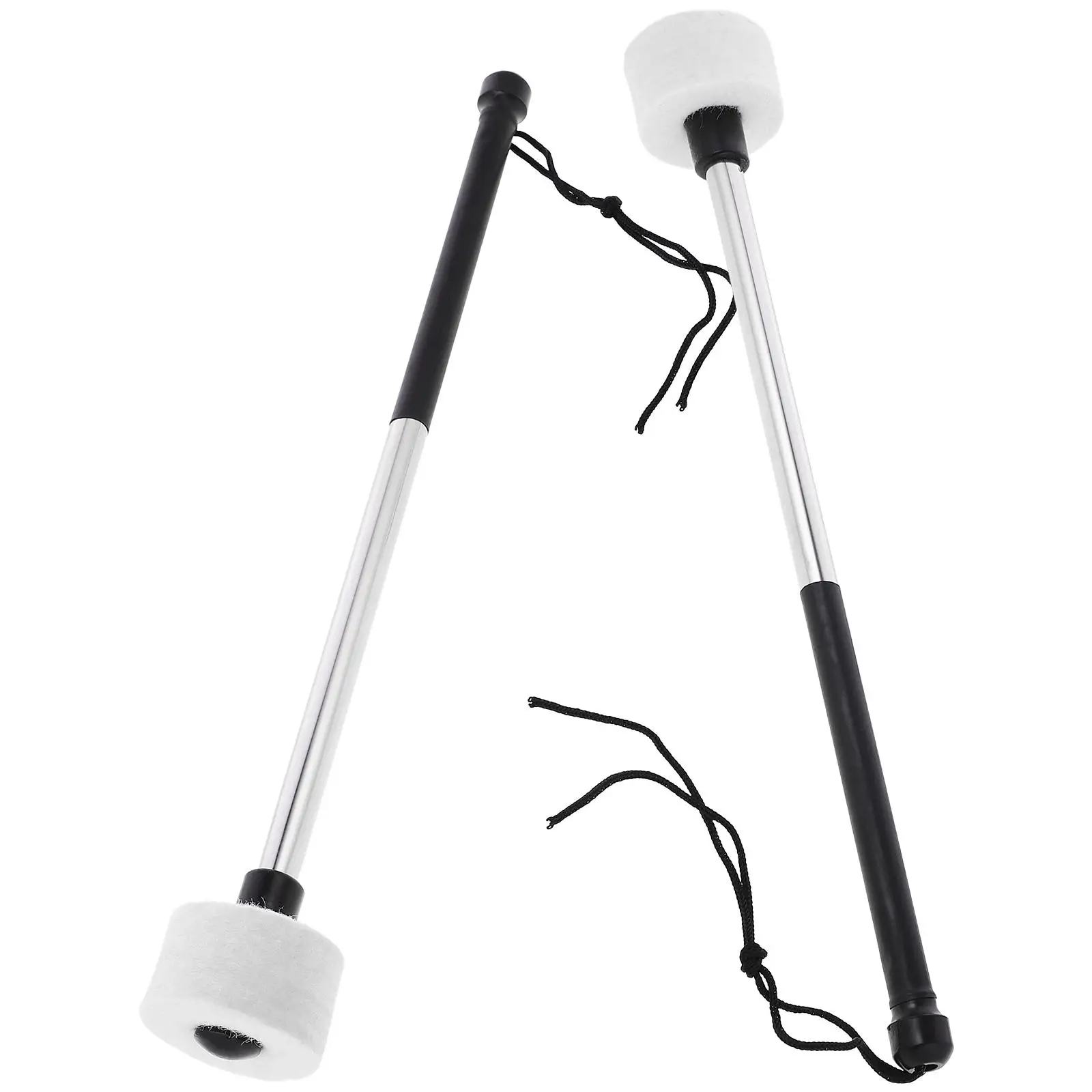 2 Pcs Stainless Steel Drum Hammer Drumsticks Drummer Felt Percussion Supplies Classic
2 Pcs Stainless Steel Drum Hammer Drumsticks Drummer Felt Percussion Supplies Classic