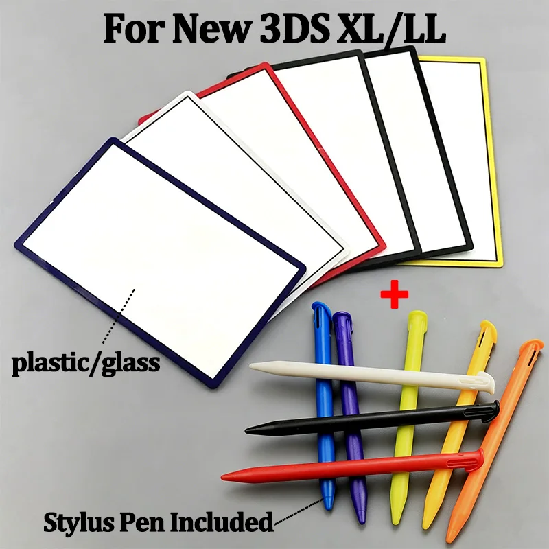 1PC Top LCD Screen Glass Lens Frame Replacement For New 3DS XL LL Front Screen Protector Repair Spare Part With Stylus Pen
1PC Top LCD Screen Glass Lens Frame Replacement For New 3DS XL LL Front Screen Protector Repair Spare Part With Stylus Pen