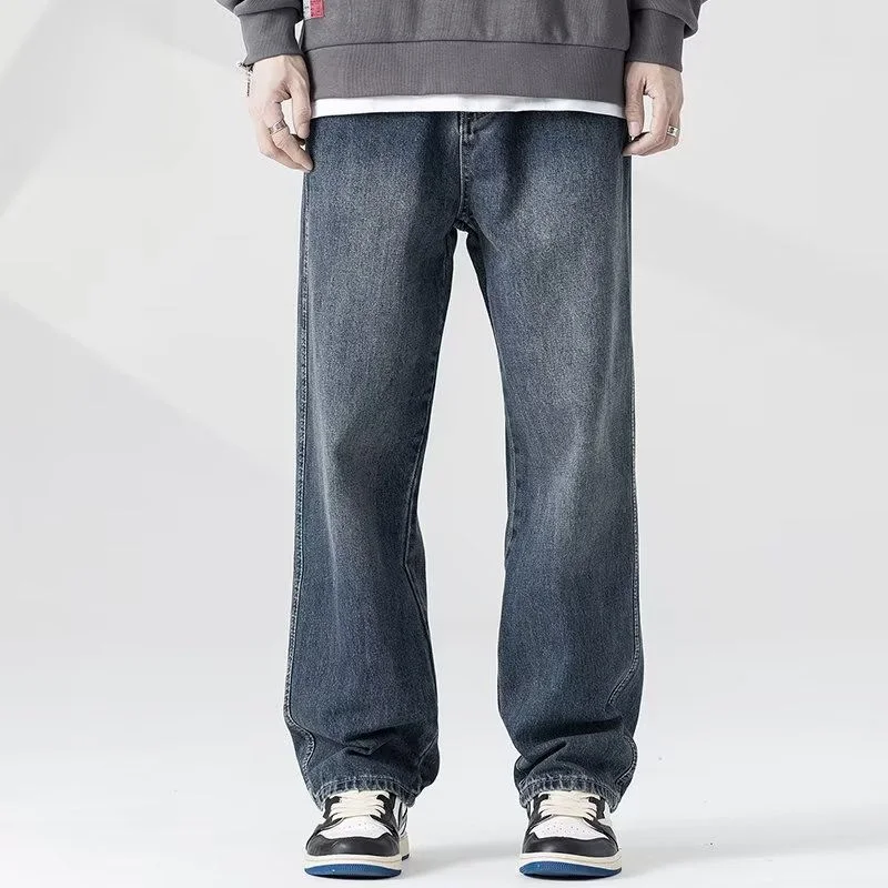 2023 Spring Autumn Men's Jeans Straight Solid Pants Trousers Men Oversized High Waist Pants Male Streetwear Vintage Pants F231
2023 Spring Autumn Men's Jeans Straight Solid Pants Trousers Men Oversized High Waist Pants Male Streetwear Vintage Pants F231