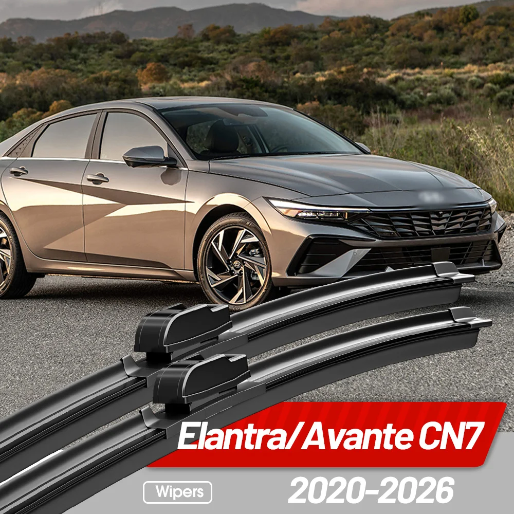 For Hyundai Elantra/Avante CN7 2020-2026 Front Wiper Blades Windshield Windscreen Window Accessories 24"18" 2021 2022 2024 2025
For Hyundai Elantra/Avante CN7 2020-2026 Front Wiper Blades Windshield Windscreen Window Accessories 24"18" 2021 2022 2024 2025