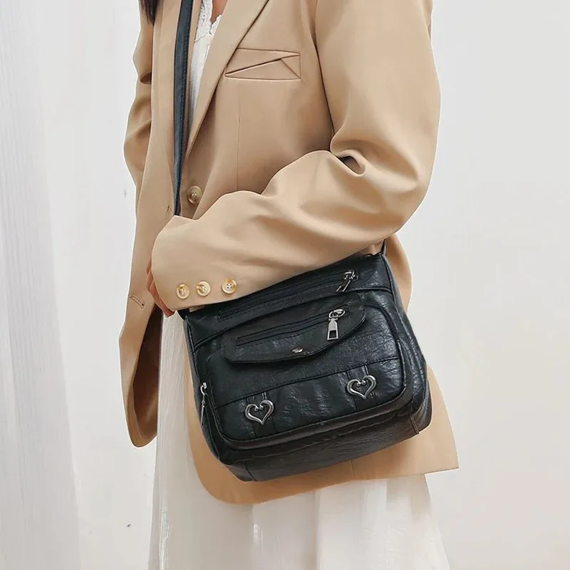 Women's Mom Bag Travel Backpack Unisex Bag Woman Bag Crossbody Bag Soft Leather Versatile Multi-Pocket Shoulder Bag
Women's Mom Bag Travel Backpack Unisex Bag Woman Bag Crossbody Bag Soft Leather Versatile Multi-Pocket Shoulder Bag