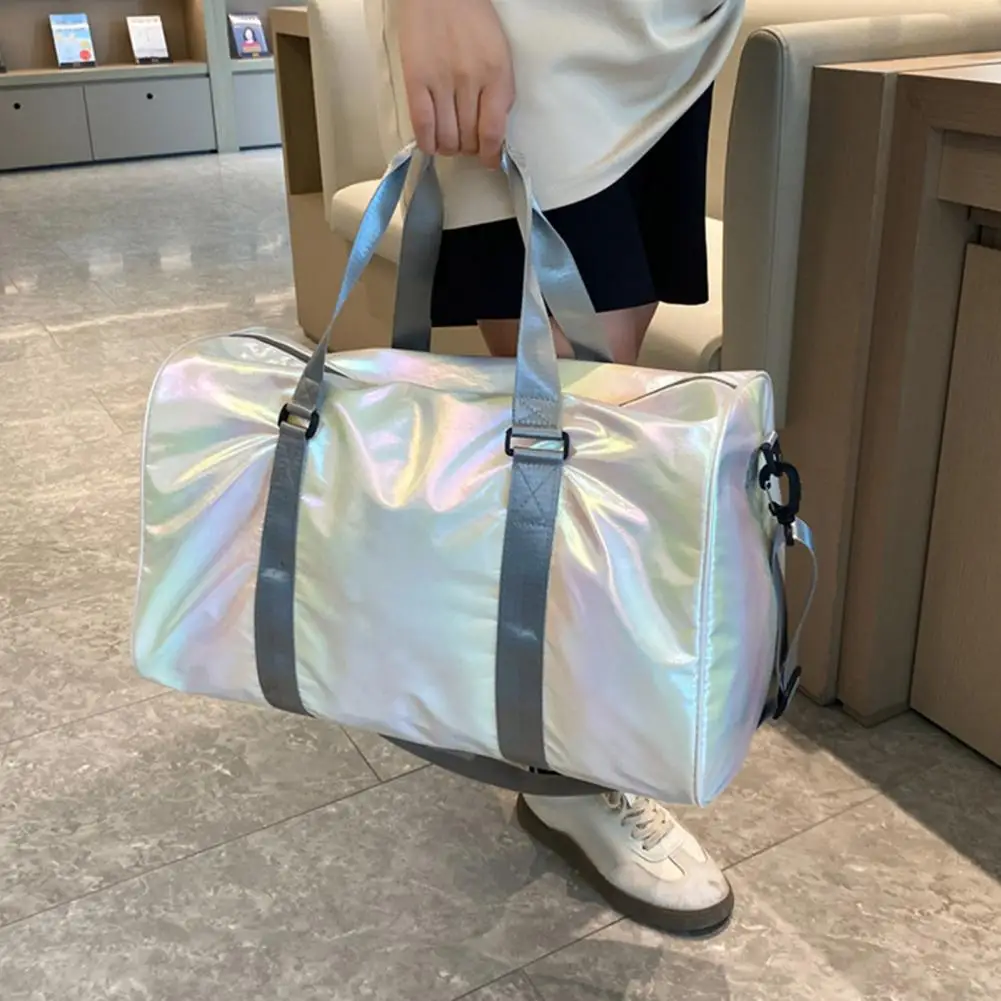 Wet Dry Separation Duffel Waterproof Women's Travel Duffel Bag with Wet Dry Pockets Large Capacity Gym Bag for Business Trips
Wet Dry Separation Duffel Waterproof Women's Travel Duffel Bag with Wet Dry Pockets Large Capacity Gym Bag for Business Trips