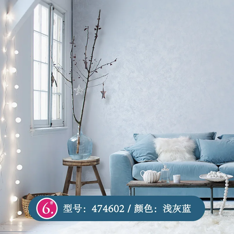 Nordic ins solid pigment Mediterranean style blue wallpaper modern minimalist living room bedroom clothing store wallpape
Nordic ins solid pigment Mediterranean style blue wallpaper modern minimalist living room bedroom clothing store wallpape