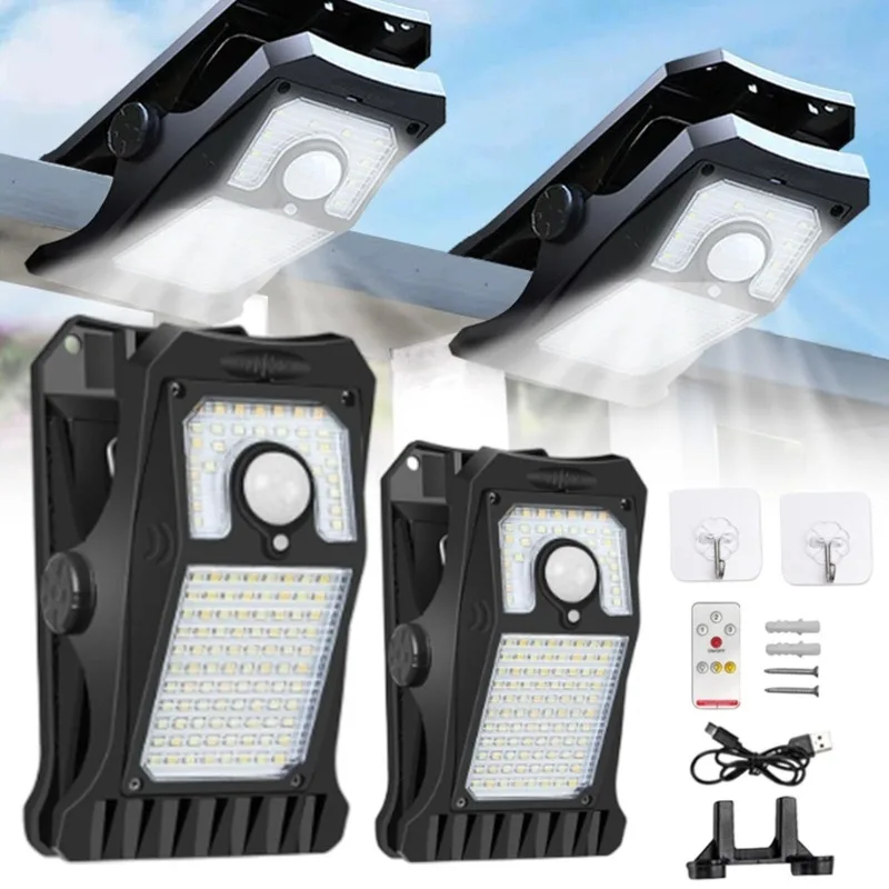 Clip-on solar light household outdoor garden dark street household remote control wall induction waterpr
Clip-on solar light household outdoor garden dark street household remote control wall induction waterpr