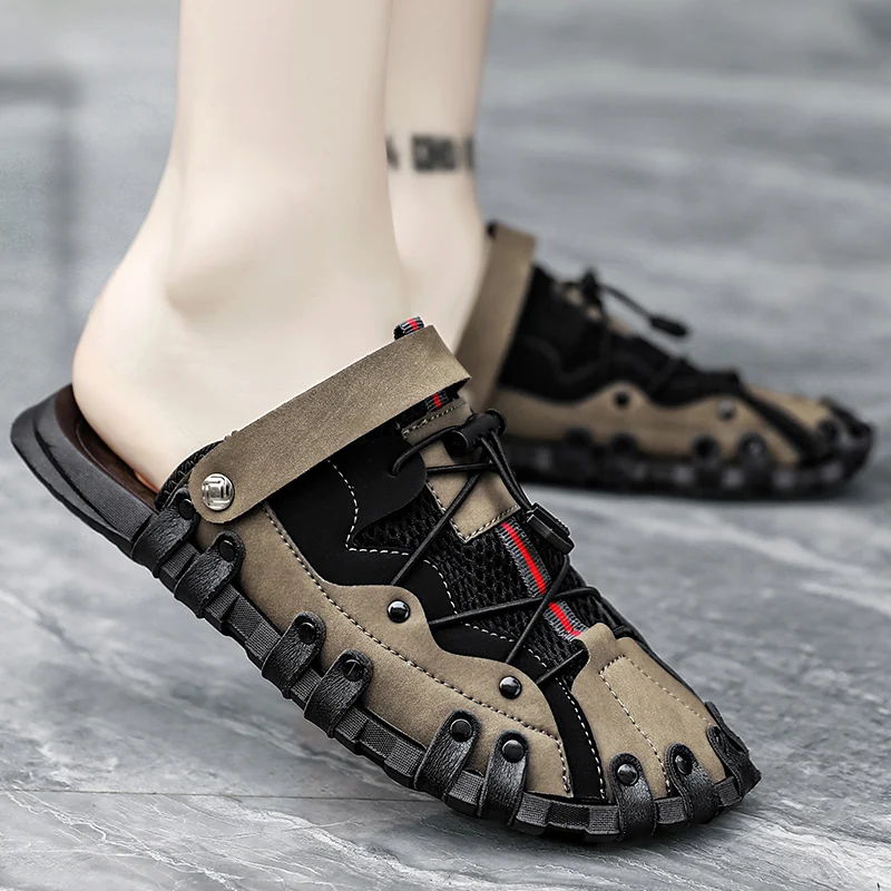Men Sandals Summer Slippers Rubber EVA Flats Man Beach Sandals Light Type Indoor 2025 Casual Shoes Male Crocs Footwear Fashion
Men Sandals Summer Slippers Rubber EVA Flats Man Beach Sandals Light Type Indoor 2025 Casual Shoes Male Crocs Footwear Fashion