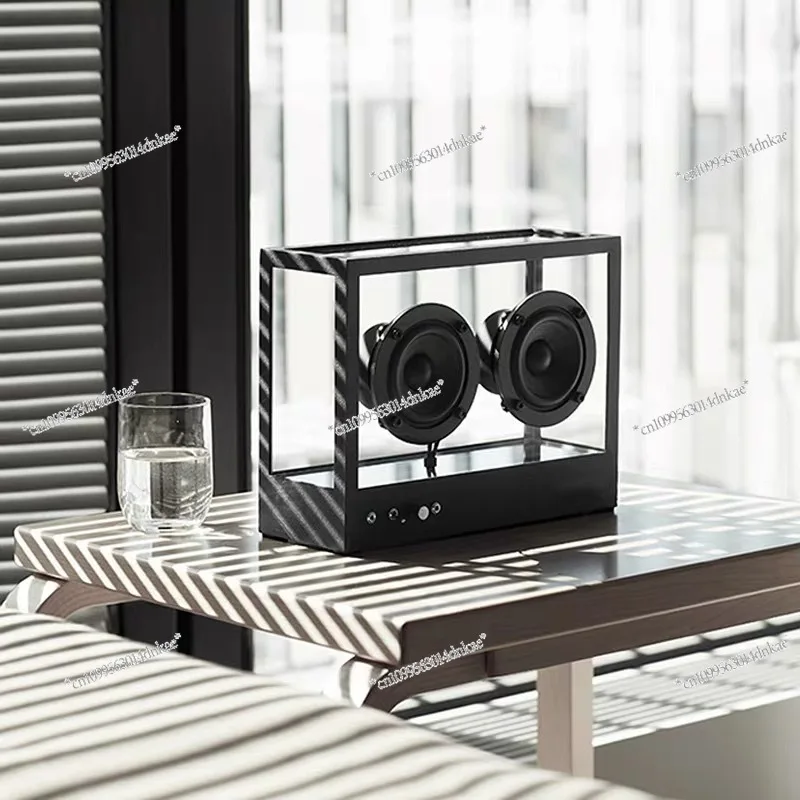 Modern Creative Home Accessories Creative Transparent Metal Subwoofer Audio Simple Bluetooth Speaker Ornament
Modern Creative Home Accessories Creative Transparent Metal Subwoofer Audio Simple Bluetooth Speaker Ornament