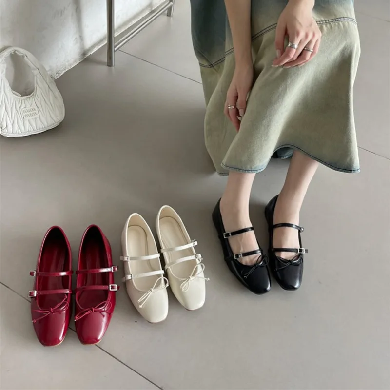 Bailamos Spring Autumn Women Mary Jane Shoes Soft Casual Outdoor Dress Flat Ballet Shoes Round Toe Shallow Slip On Flats Mujer
Bailamos Spring Autumn Women Mary Jane Shoes Soft Casual Outdoor Dress Flat Ballet Shoes Round Toe Shallow Slip On Flats Mujer