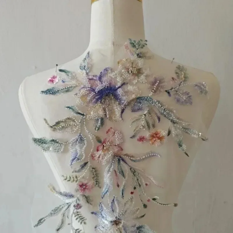 Tie Dye Embroidery Flower Stickers, Bead Embroidery Sequins, Accessories, Bridal Dresses, Clothing Flower Patches,DIY Decoration
Tie Dye Embroidery Flower Stickers, Bead Embroidery Sequins, Accessories, Bridal Dresses, Clothing Flower Patches,DIY Decoration