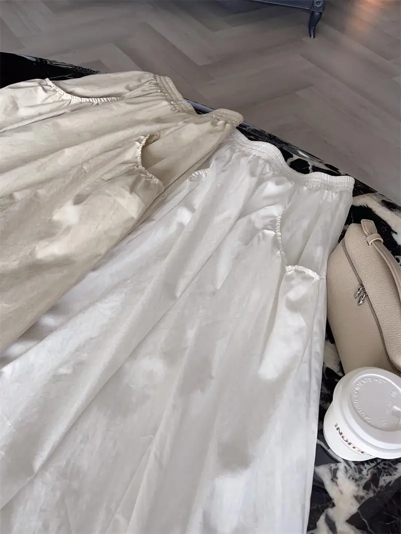 Commuter Umbrella Skirt with Dstring Versatile Textured Wrinkles at Hem for Women's Faion Autumn 2024 Other Material
Commuter Umbrella Skirt with Dstring Versatile Textured Wrinkles at Hem for Women's Faion Autumn 2024 Other Material