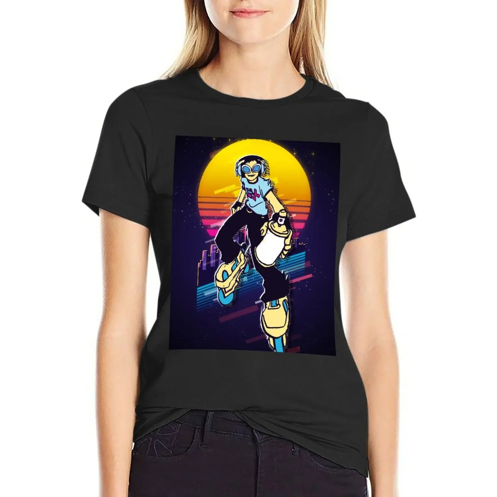 Jet Set Radio - Beat *80s retro* T-Shirt heavyweights plus size tops summer tops tees tops Women
Jet Set Radio - Beat *80s retro* T-Shirt heavyweights plus size tops summer tops tees tops Women