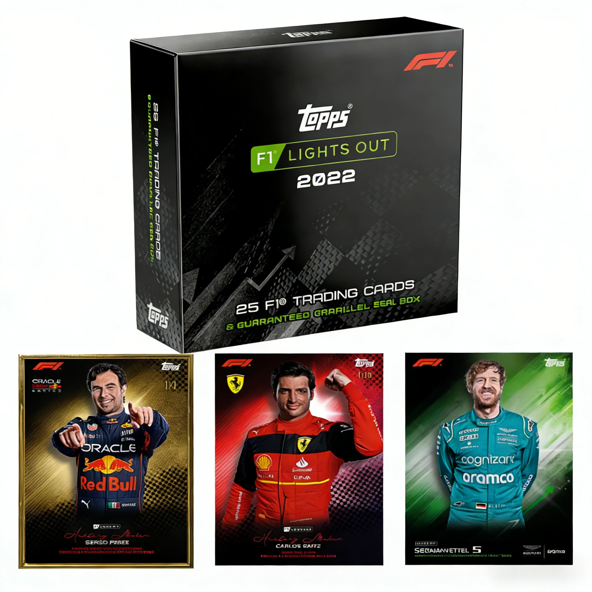 Коллекционные карточки Topps F1 Lights Out Racing 2022, карточки гонщиков, коллекционный набор-сюрприз, карточки с автографами Checkered Flag, инвестиционные товары
Коллекционные карточки Topps F1 Lights Out Racing 2022, карточки гонщиков, коллекционный набор-сюрприз, карточки с автографами Checkered Flag, инвестиционные товары