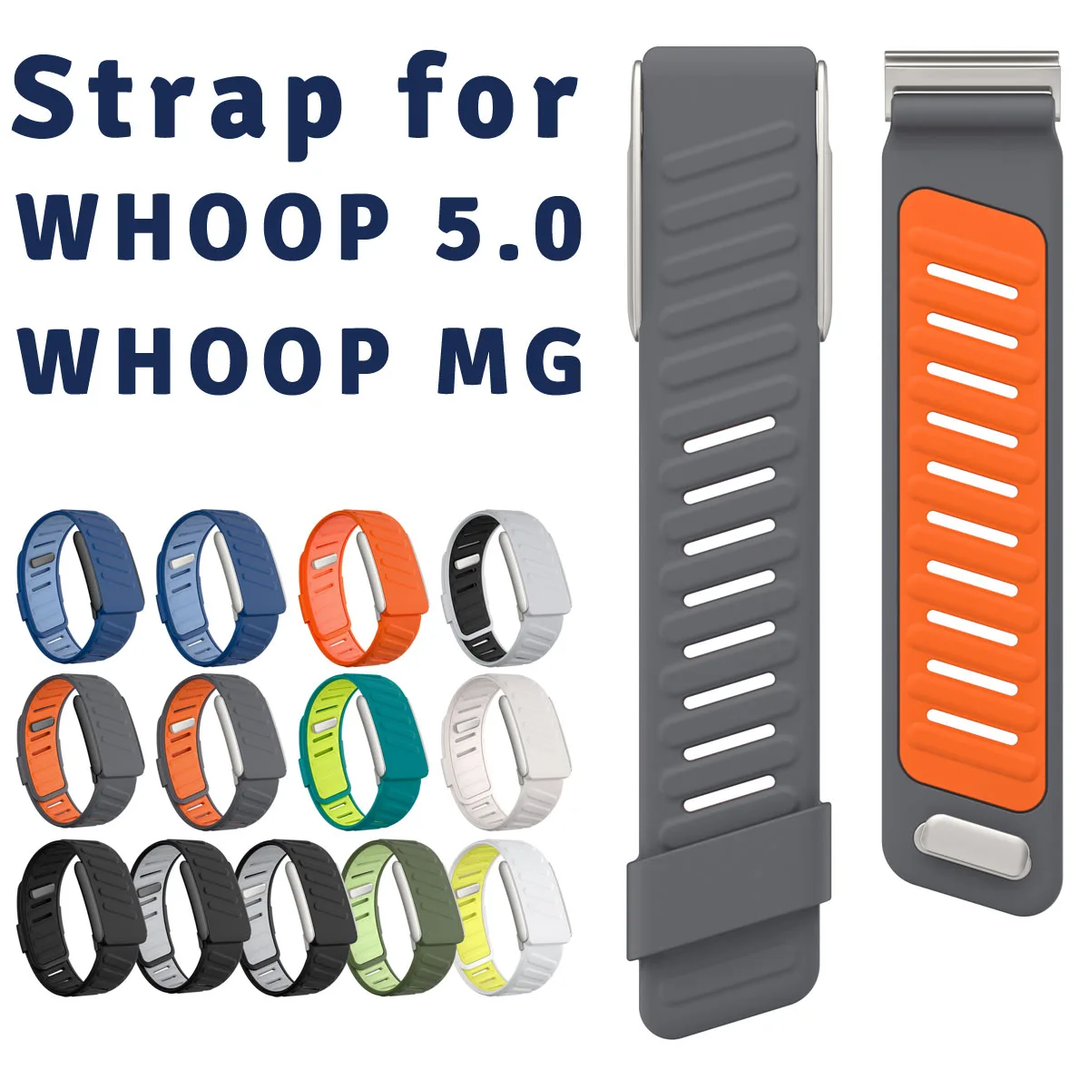 Sport Silicone Watch Strap for Whoop 5.0 MG Wristband Watch Band Bracelet for Whoop 5.0 Breathable Replacement Rubber Band Belt
Sport Silicone Watch Strap for Whoop 5.0 MG Wristband Watch Band Bracelet for Whoop 5.0 Breathable Replacement Rubber Band Belt
