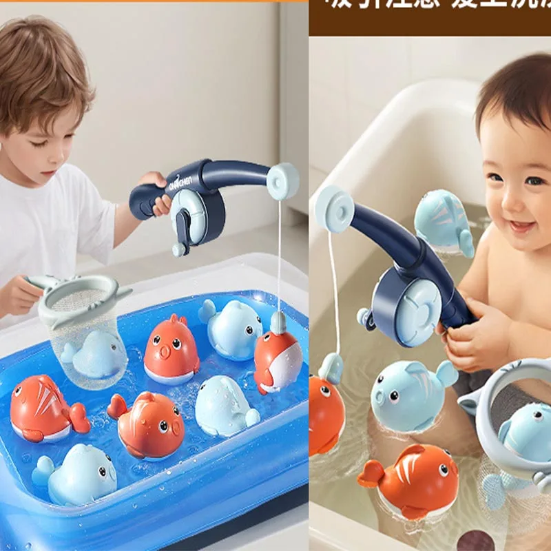 Игрушки для ванны, игры для рыбалки, магнитный бассейн, развлечение во время ванны, игрушки для малышей, детская настольная ванна, подарки для малышей, Набор пазлов для купания в воде
Игрушки для ванны, игры для рыбалки, магнитный бассейн, развлечение во время ванны, игрушки для малышей, детская настольная ванна, подарки для малышей, Набор пазлов для купания в воде