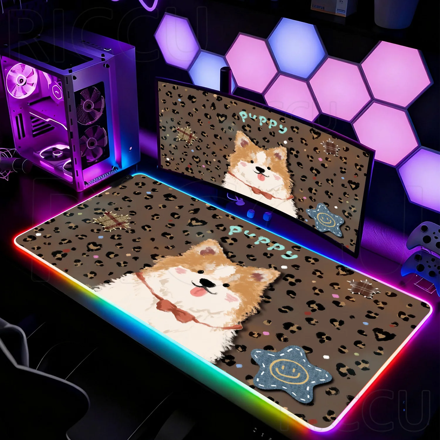 RGB XXL Cowboy animals Cat Dog Anime Cute Mouse Pad Large Computer Mousepad American retro PC Gamer Rubber Keyboard LED Desk mat
RGB XXL Cowboy animals Cat Dog Anime Cute Mouse Pad Large Computer Mousepad American retro PC Gamer Rubber Keyboard LED Desk mat