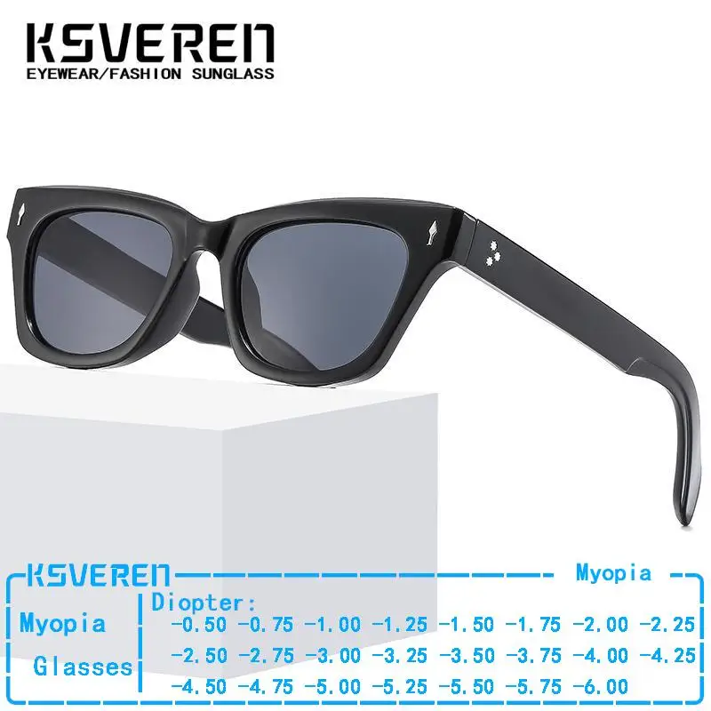 -0.5 To -6.0 Cat Eye Prescription Myopia Sunglasses Women Brand Design Tinted Nearsighted Glasses Shade Negative Diopter Glasses
-0.5 To -6.0 Cat Eye Prescription Myopia Sunglasses Women Brand Design Tinted Nearsighted Glasses Shade Negative Diopter Glasses