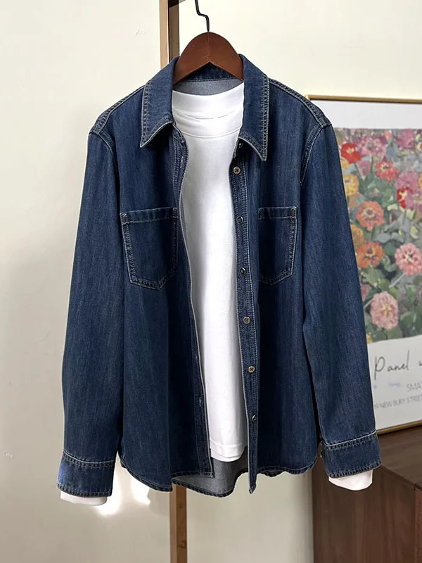 Betzou Women's Loose Fit Anti-Wrinkle Cotton Lenzing Denim irt Long Sve Casual Busin Office Wear Soft Draped
Betzou Women's Loose Fit Anti-Wrinkle Cotton Lenzing Denim irt Long Sve Casual Busin Office Wear Soft Draped