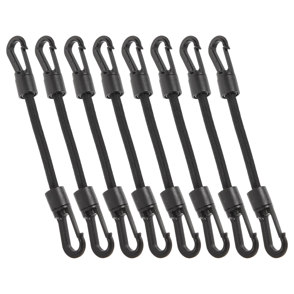 8pcs Elastic Rope Hooks Lightweight Dual Hook Kayak Tow Rope Bungee Cords Dock Accessories Boat Lines Ocean Marine
8pcs Elastic Rope Hooks Lightweight Dual Hook Kayak Tow Rope Bungee Cords Dock Accessories Boat Lines Ocean Marine