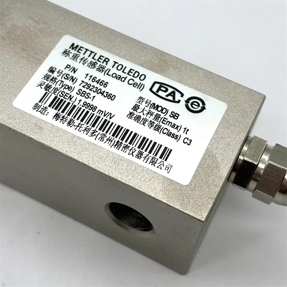 В наличии: Тензодатчик Mettler Toledo SBS-1T, одноточечный, для взвешивания, из легированной стали, 1000 кг, IP67
В наличии: Тензодатчик Mettler Toledo SBS-1T, одноточечный, для взвешивания, из легированной стали, 1000 кг, IP67