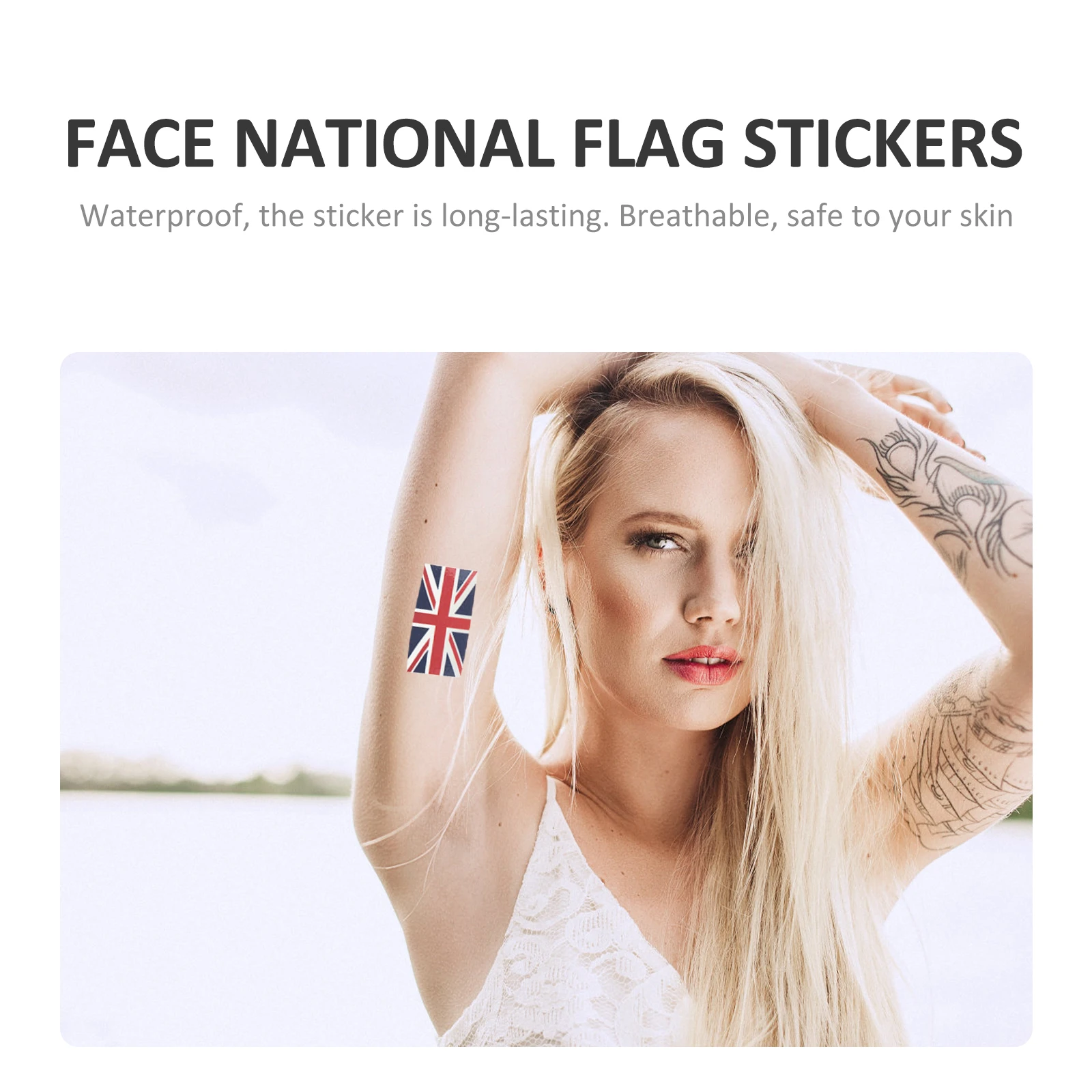 5 Sets Football British Flag Face Sticker Union Jack Flags Match Decal Decals Stickers
5 Sets Football British Flag Face Sticker Union Jack Flags Match Decal Decals Stickers