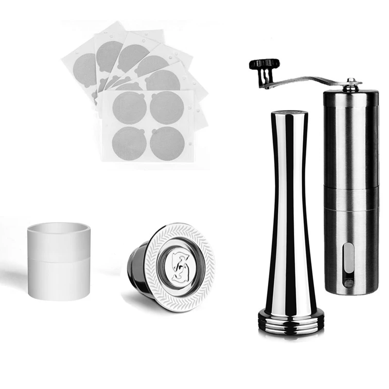 Retail Refillable Stainless Steel Espresso Coffee Maker Capsule For Nespresso Coffee Storage Tank Reusable Filter Coffee Pods
Retail Refillable Stainless Steel Espresso Coffee Maker Capsule For Nespresso Coffee Storage Tank Reusable Filter Coffee Pods