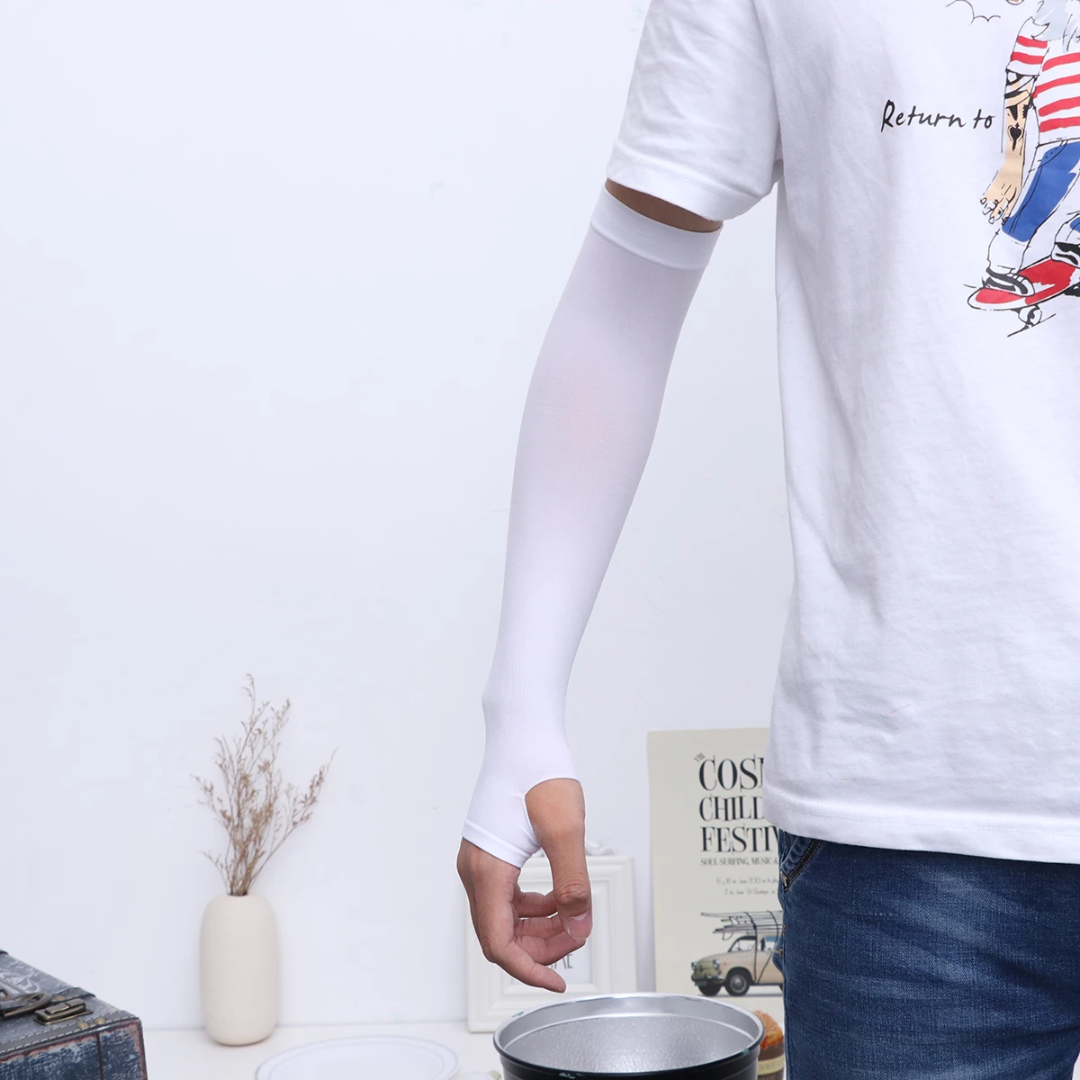 Ice Silk Arm Sleeves Uv Sun Protection Cover Breathable Quick-Dry Anti-Slip Elastic Sleeve For Outdoor Cycling Fishing
Ice Silk Arm Sleeves Uv Sun Protection Cover Breathable Quick-Dry Anti-Slip Elastic Sleeve For Outdoor Cycling Fishing