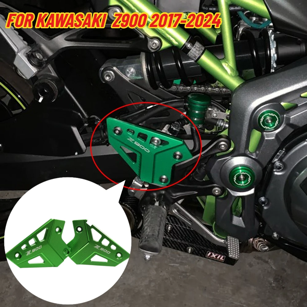 Z900 Accessories For Kawasaki Z900 Z 900 2017-2023 2024 Motorcycle Pedal Guard Rear Pedal Guard Heel Plate Decorative Accessorie
Z900 Accessories For Kawasaki Z900 Z 900 2017-2023 2024 Motorcycle Pedal Guard Rear Pedal Guard Heel Plate Decorative Accessorie