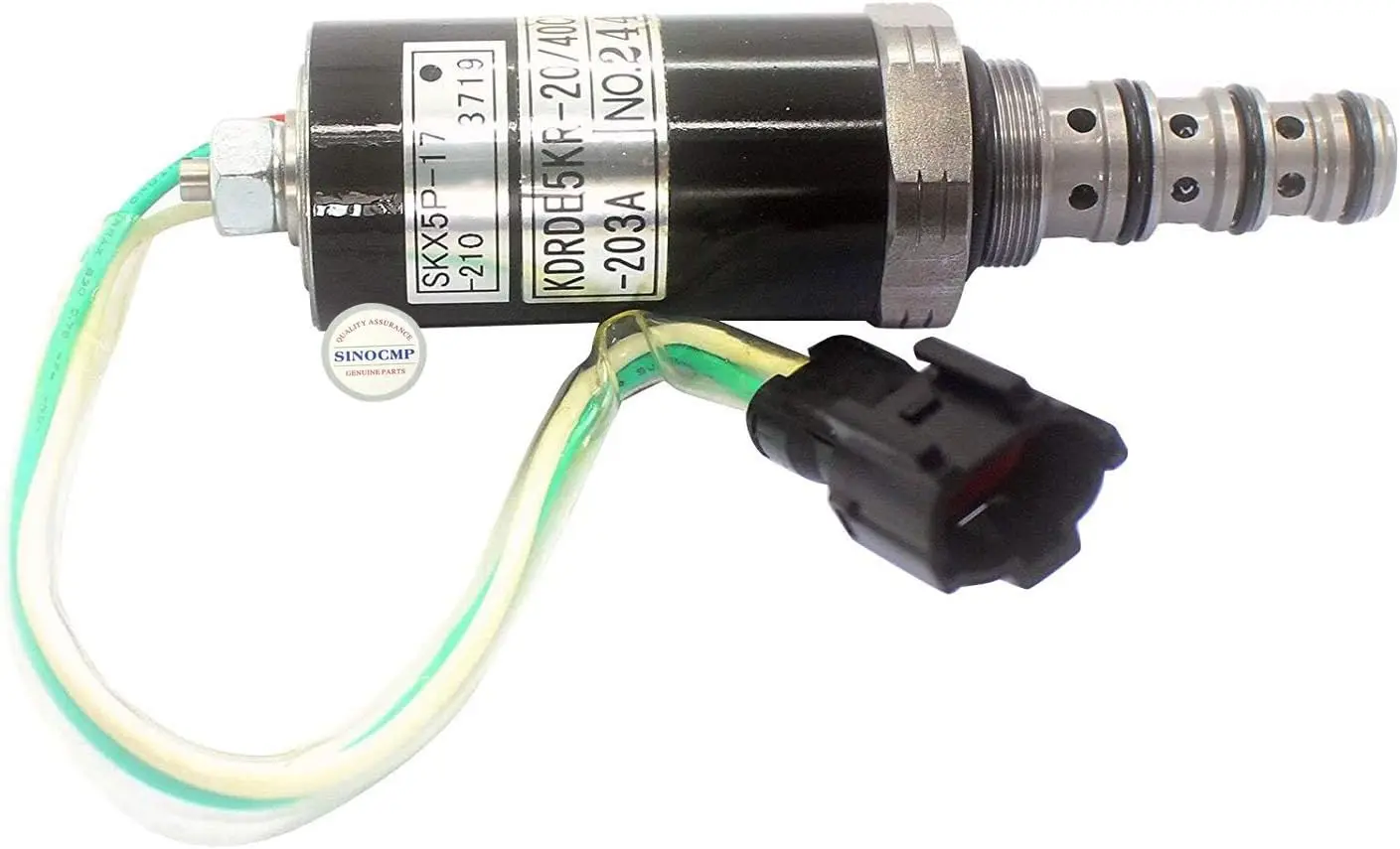 KDRDE5KR-20 40C13-203A SKX5P-17-210 Электромагнитный клапан гидравлического насоса для Sumitomo K3V112 K3V140 K3V180 H200-2 Деталь экскаватора
KDRDE5KR-20 40C13-203A SKX5P-17-210 Электромагнитный клапан гидравлического насоса для Sumitomo K3V112 K3V140 K3V180 H200-2 Деталь экскаватора