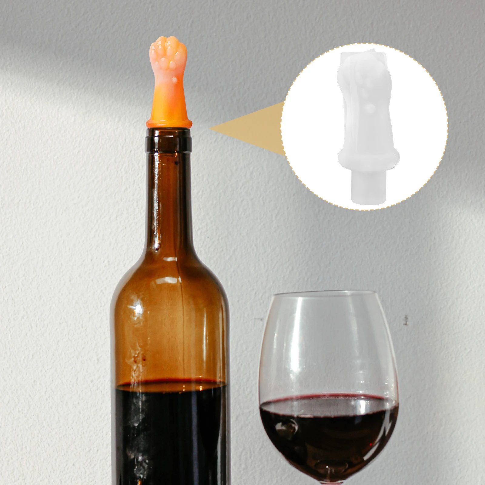 1 set 1 Set Cat Bottle Stopper Diy Crafts Making Mold For Parents Creative Handmade Cork Mold Smooth Surface Easy
1 set 1 Set Cat Bottle Stopper Diy Crafts Making Mold For Parents Creative Handmade Cork Mold Smooth Surface Easy