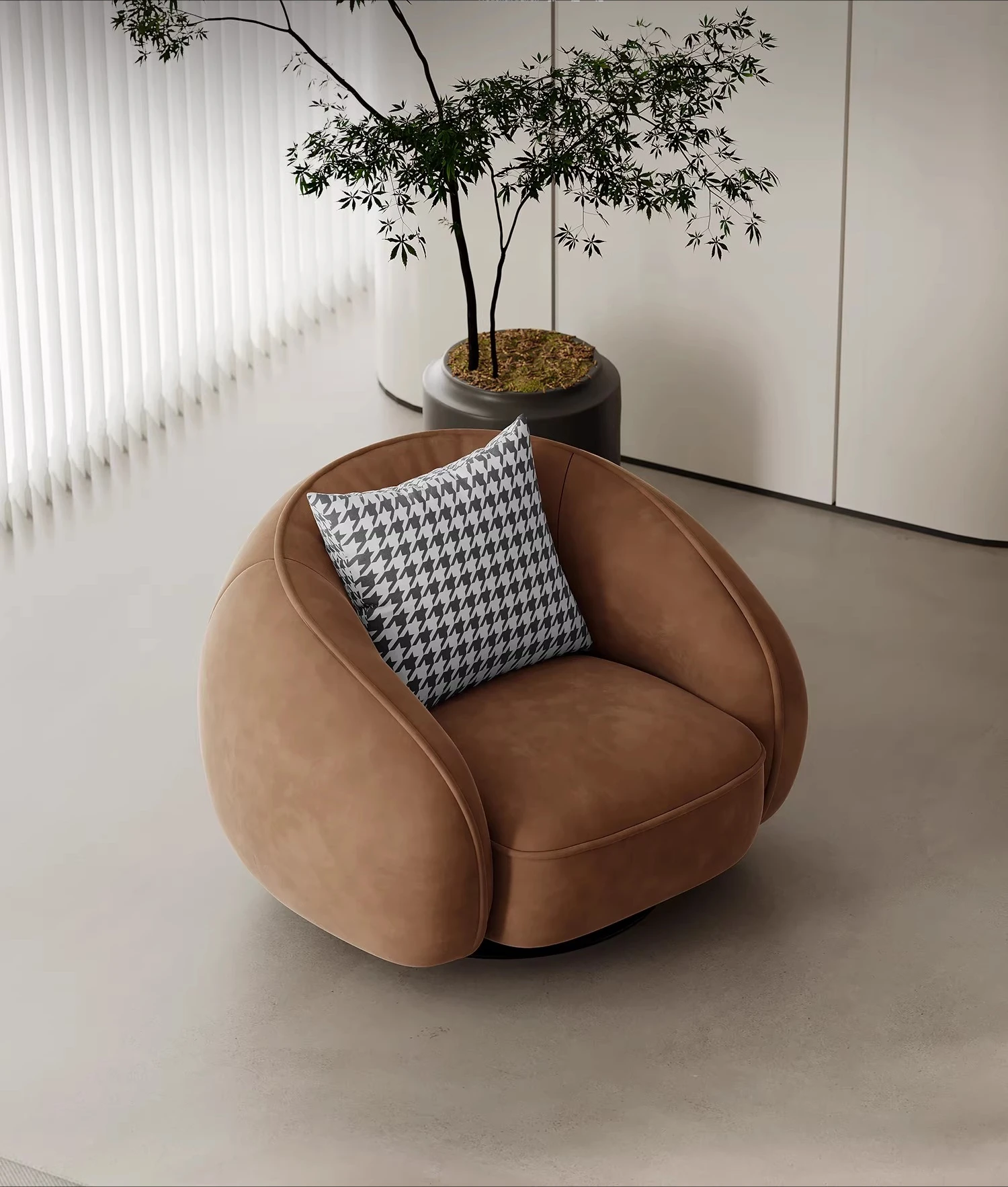Italian minimalist single sofa chair simple modern leisure chair Internet celebrity designer furniture cream wabi single chair
Italian minimalist single sofa chair simple modern leisure chair Internet celebrity designer furniture cream wabi single chair