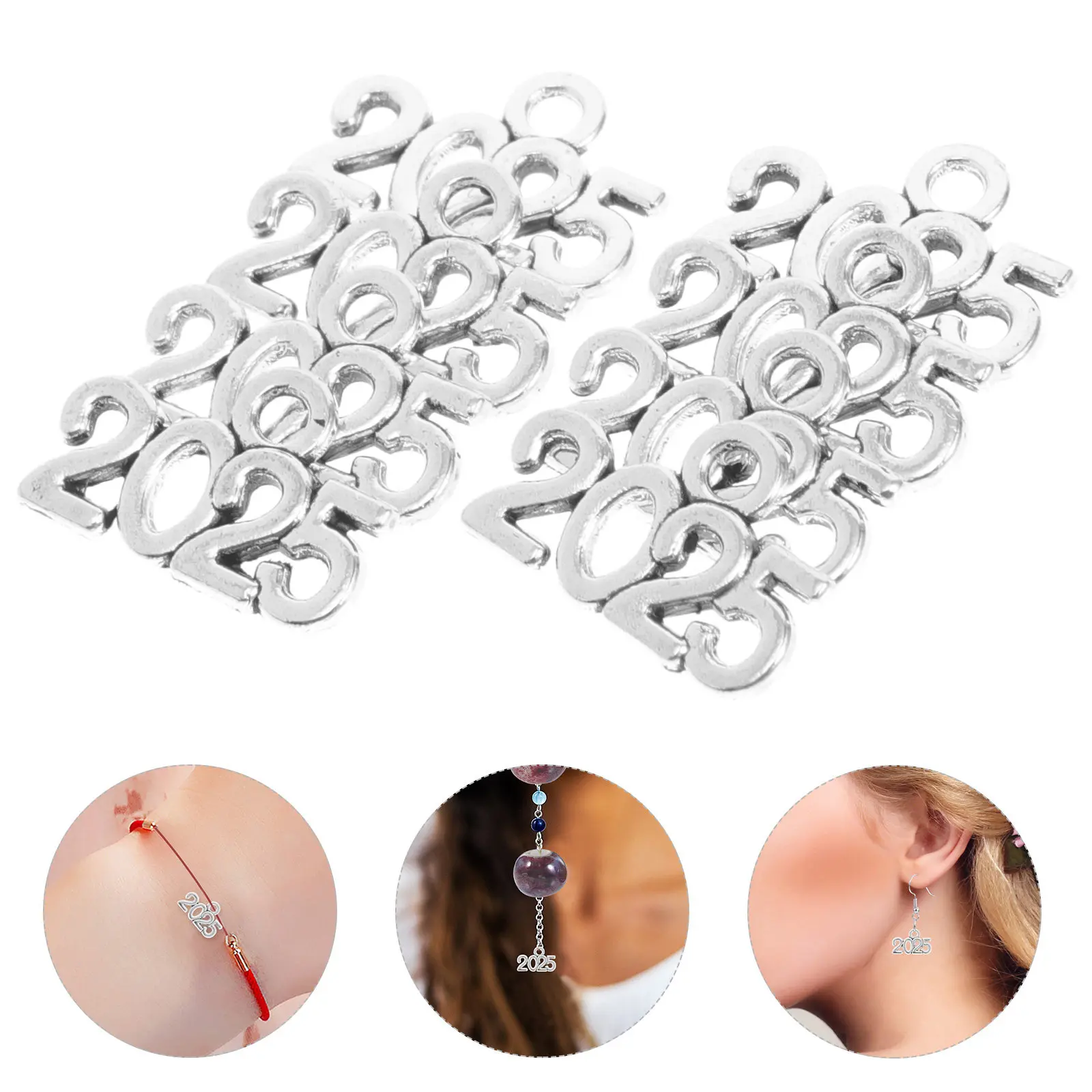 100 pcs Zinc Alloy Pendant Vintage Charm for Bracelet Necklace DIY Jewelry Making 2025 Class Graduation Accessories
100 pcs Zinc Alloy Pendant Vintage Charm for Bracelet Necklace DIY Jewelry Making 2025 Class Graduation Accessories