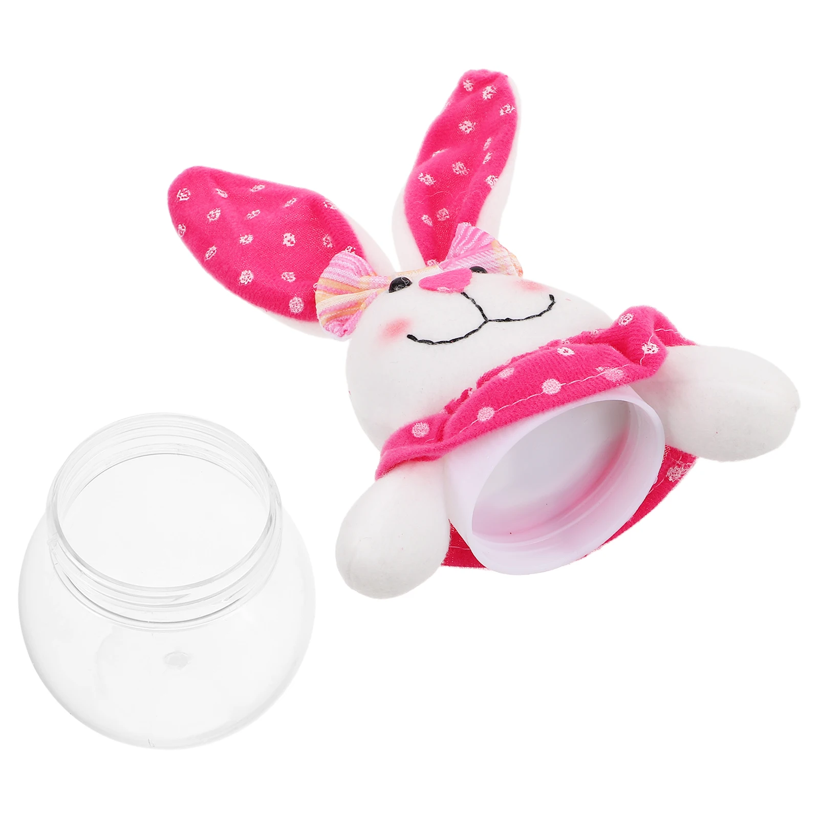 Easter Bunny Treat Box Pink Transparent Design Airtight Lid Candy Jar For Celebrations And Gathering Reusable Containers
Easter Bunny Treat Box Pink Transparent Design Airtight Lid Candy Jar For Celebrations And Gathering Reusable Containers