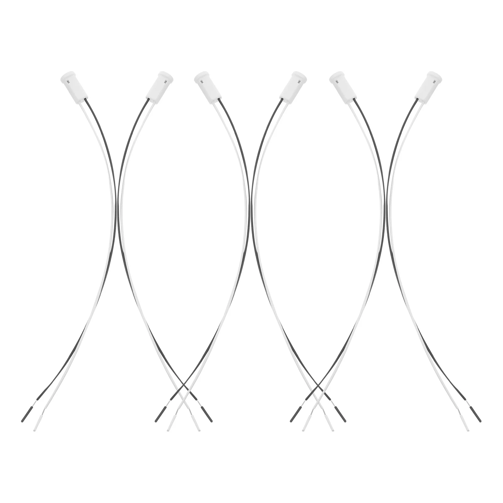 6Pcs Ceramic G4 Bulb Holders Wire Lamp Socket High Temperature Resistant Low Voltage Bulb Holder Light Holder for Fixtures
6Pcs Ceramic G4 Bulb Holders Wire Lamp Socket High Temperature Resistant Low Voltage Bulb Holder Light Holder for Fixtures