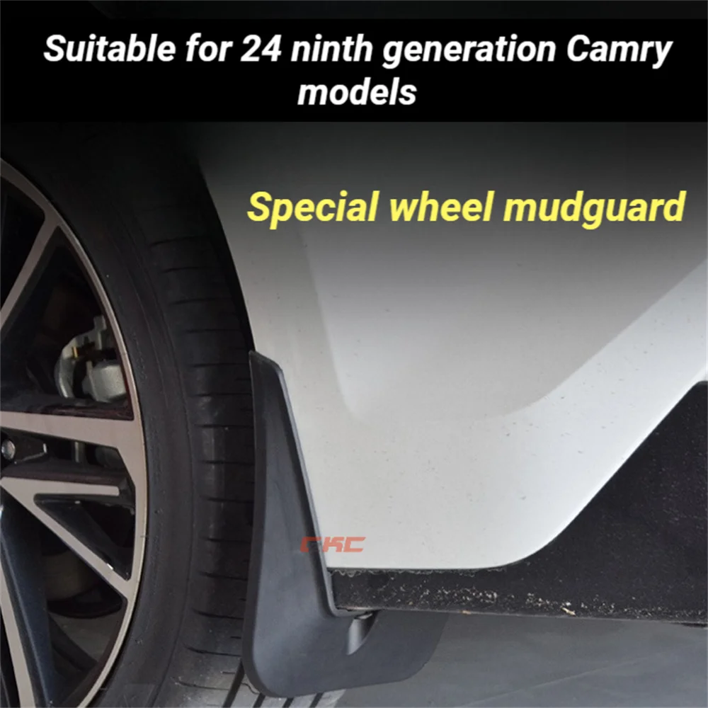 Для Camry 2024, неперфорированный брызговик для автомобиля, водонепроницаемый, прочный, простой в установке, универсальный, против брызг
Для Camry 2024, неперфорированный брызговик для автомобиля, водонепроницаемый, прочный, простой в установке, универсальный, против брызг