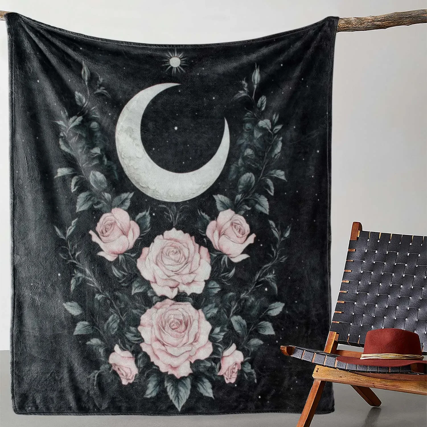 Moon Roses Art Blanket Soft Velvet for Bed Couch or Gift Romantic Design Perfect for Home Decor Cozy Nights
Moon Roses Art Blanket Soft Velvet for Bed Couch or Gift Romantic Design Perfect for Home Decor Cozy Nights