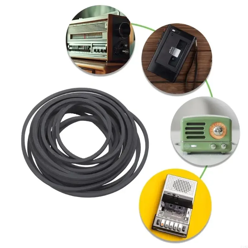 35-65mm Folded Length Square Rubber Belts for Disc Recorders and Portable Players 1.2mm Width Player Belt 20pcs 896C
35-65mm Folded Length Square Rubber Belts for Disc Recorders and Portable Players 1.2mm Width Player Belt 20pcs 896C