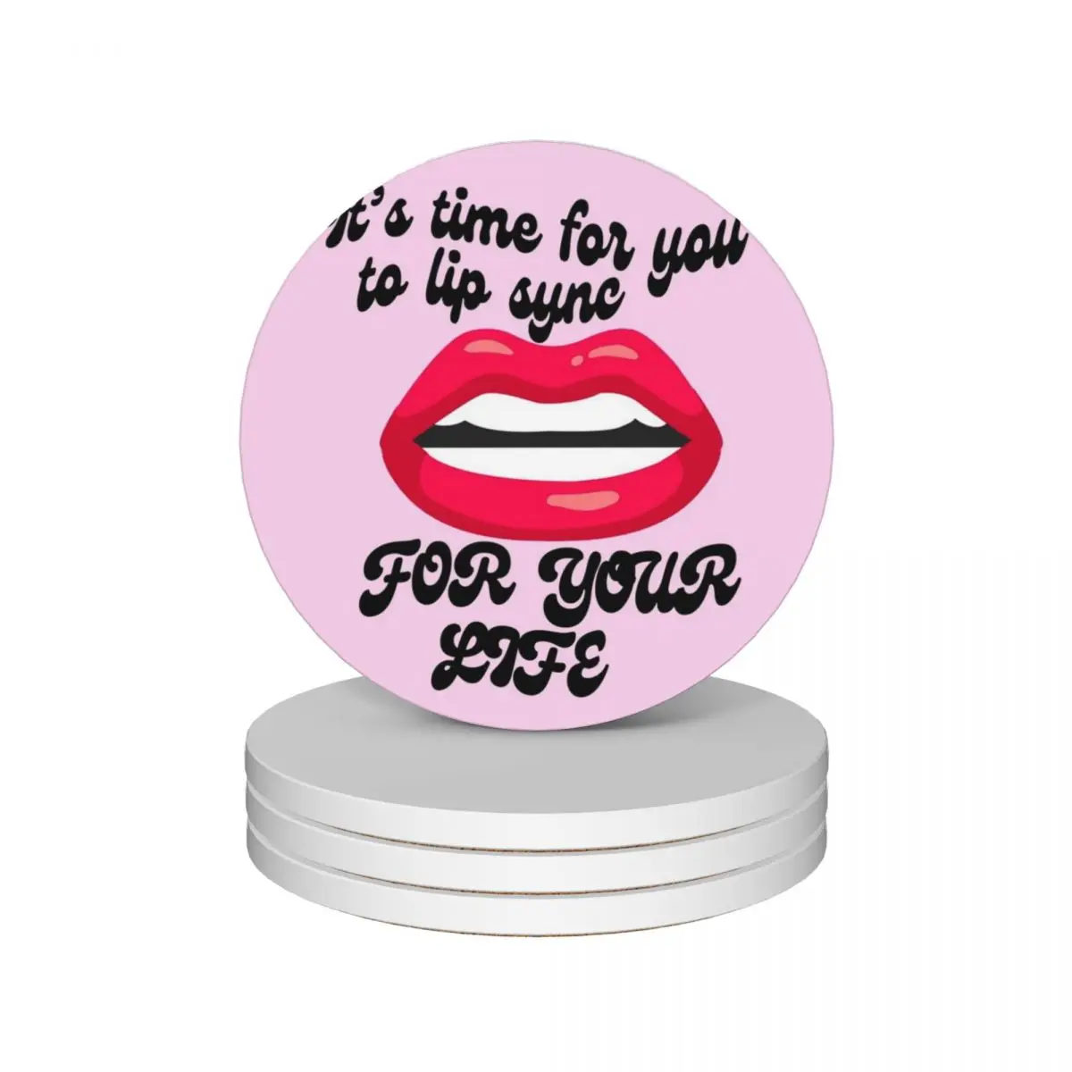 Lip Sync For Your Life RuPaul Ceramic Coasters (Set of 4) customized original Coasters
Lip Sync For Your Life RuPaul Ceramic Coasters (Set of 4) customized original Coasters