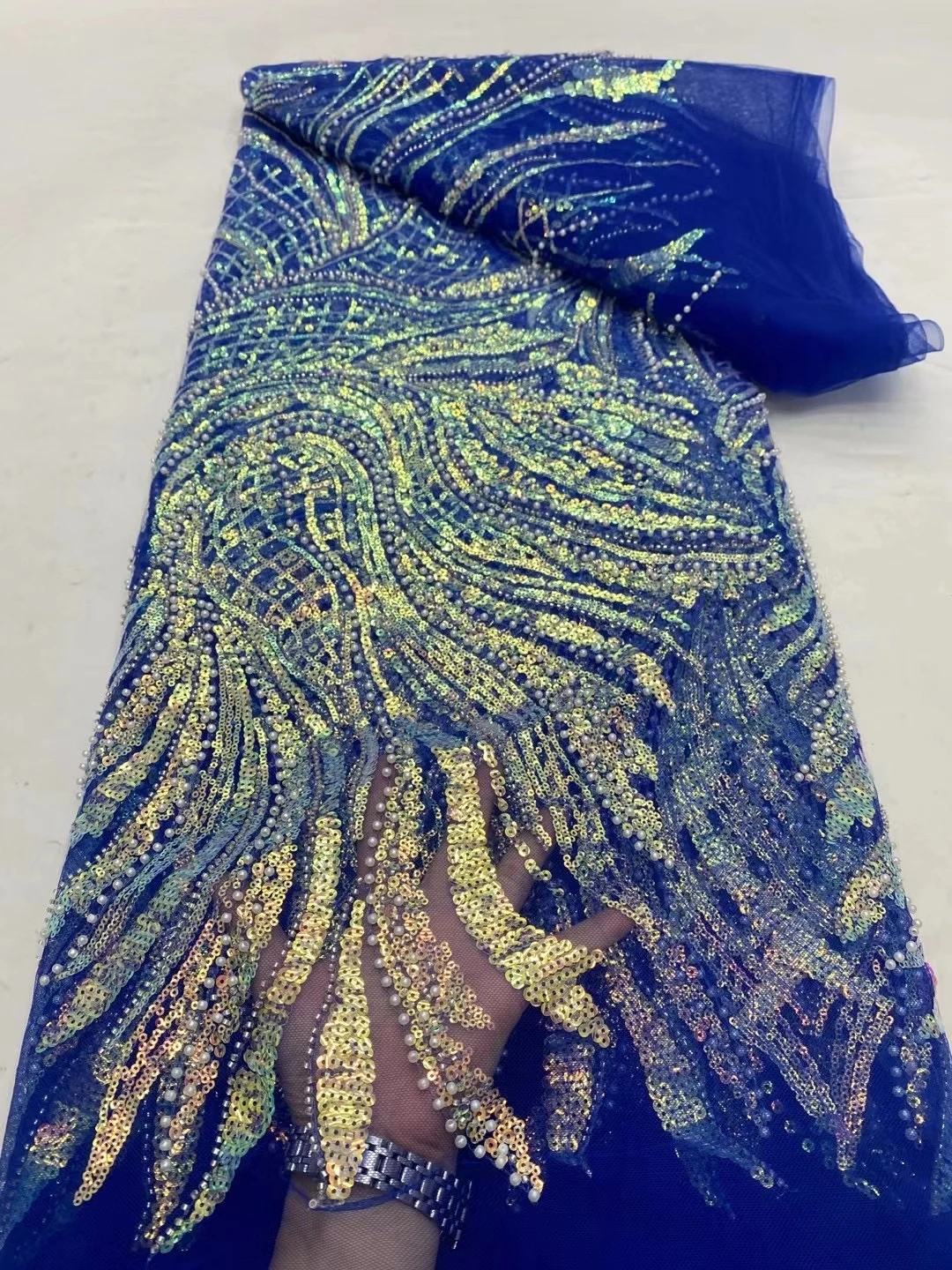 African Nigerian, High Quality Lace Fabric Embroidery Tulle, Pure Wedding Party Dress ,Guipure SequinsFor Net Cloth, 5yards,2024
African Nigerian, High Quality Lace Fabric Embroidery Tulle, Pure Wedding Party Dress ,Guipure SequinsFor Net Cloth, 5yards,2024