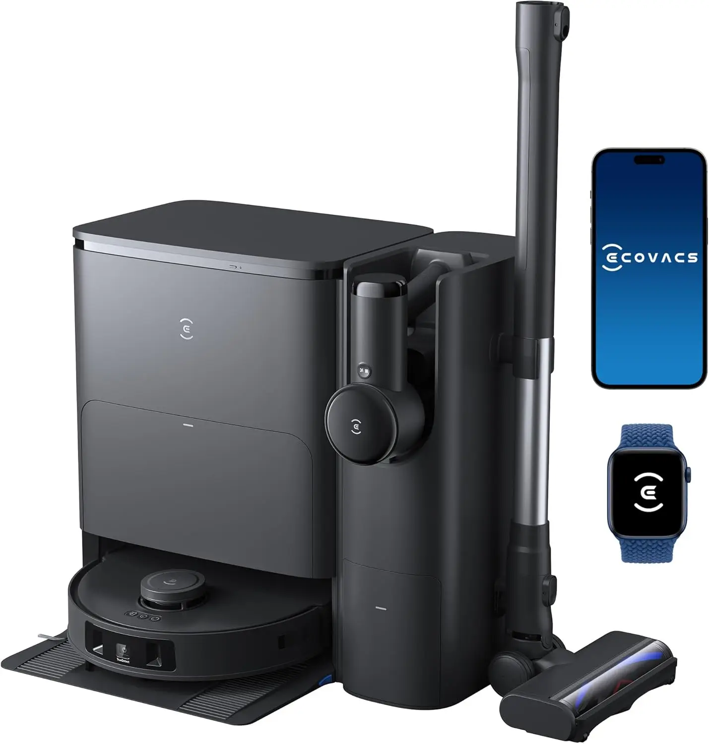 Комбинированный робот-пылесос и швабра ECOVACS DEEBOT T30S, 11000 Па, технология ZeroTangle, адаптивная мытье кромок TruEdge
Комбинированный робот-пылесос и швабра ECOVACS DEEBOT T30S, 11000 Па, технология ZeroTangle, адаптивная мытье кромок TruEdge