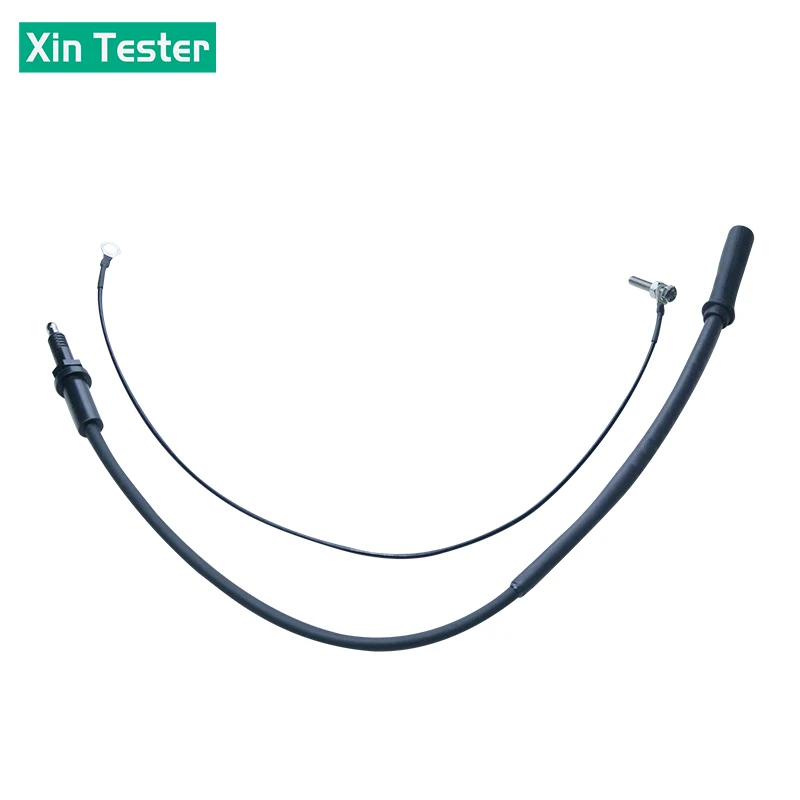 Тестер Xin HT308: Кабель-удлинитель для проверки системы зажигания (coil-on-plug) с независимым измерительным кольцевым разъемом и заземляющим проводом
Тестер Xin HT308: Кабель-удлинитель для проверки системы зажигания (coil-on-plug) с независимым измерительным кольцевым разъемом и заземляющим проводом