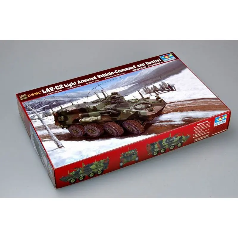 Trumpeter 00371 1/35 USMC LAV-C2 Light Armored Vehicle-Command&Control - Scale Model Kit
Trumpeter 00371 1/35 USMC LAV-C2 Light Armored Vehicle-Command&Control - Scale Model Kit