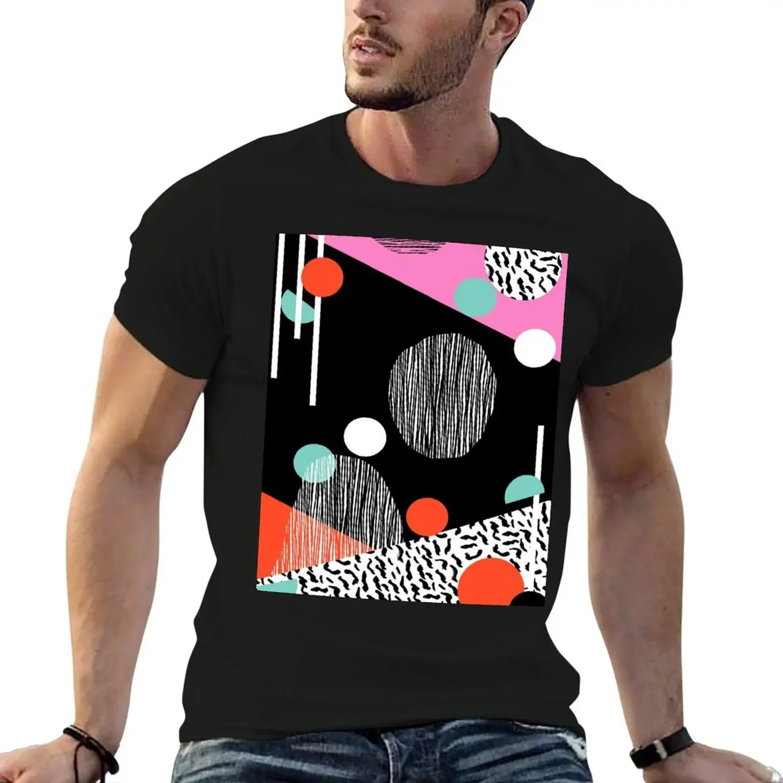 Mega Bulk - 80s style throwback retro pattern art memphis grid pattern minimalist 1980's T-Shirt
Mega Bulk - 80s style throwback retro pattern art memphis grid pattern minimalist 1980's T-Shirt